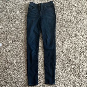 dark blue jeggings